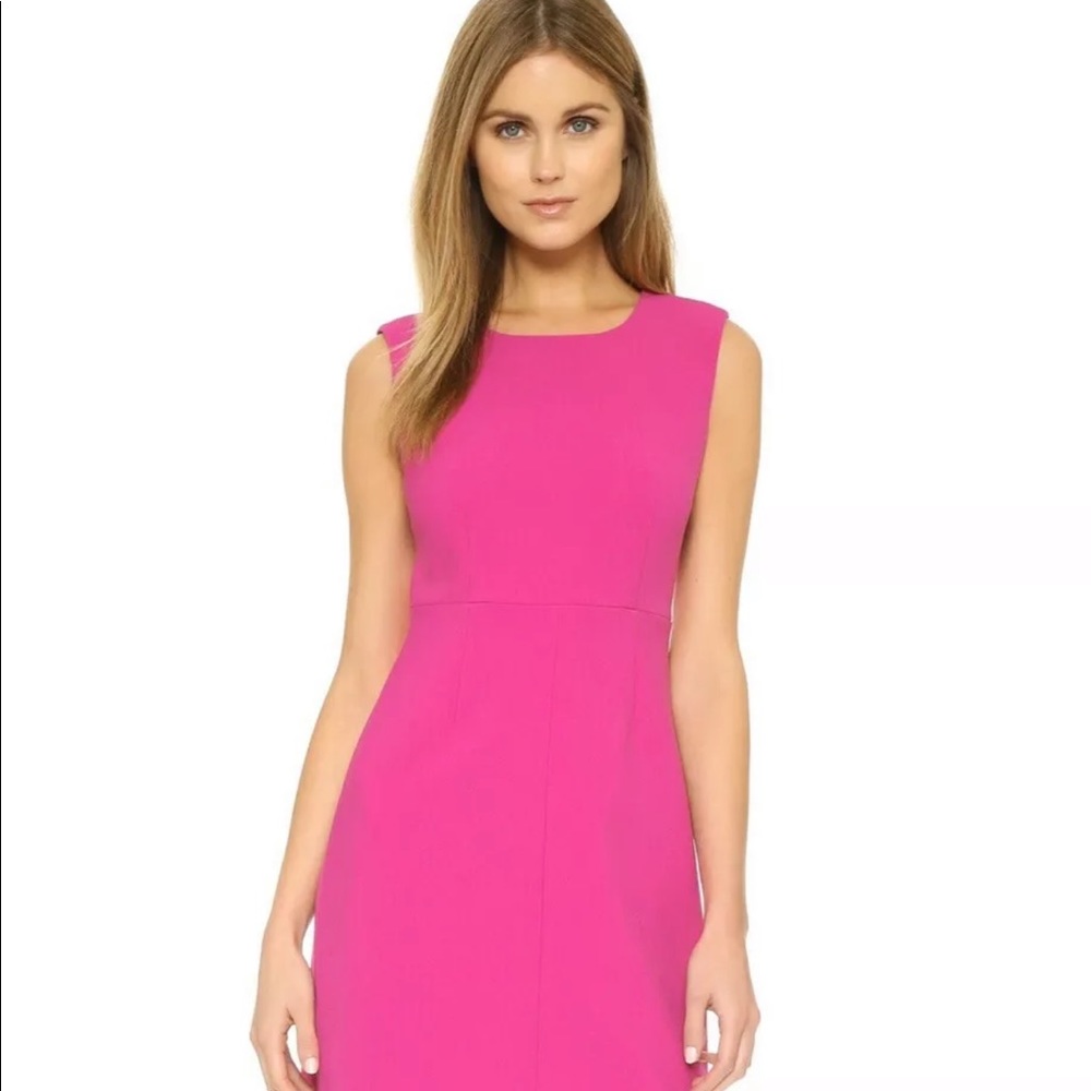 NWT DVF Carrie Sheath dress orchid pink 0